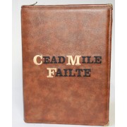 Cead Mille Failte Personalised iPad Tablet Cover Cead Mille Failte Personalised iPad Tablet Cover